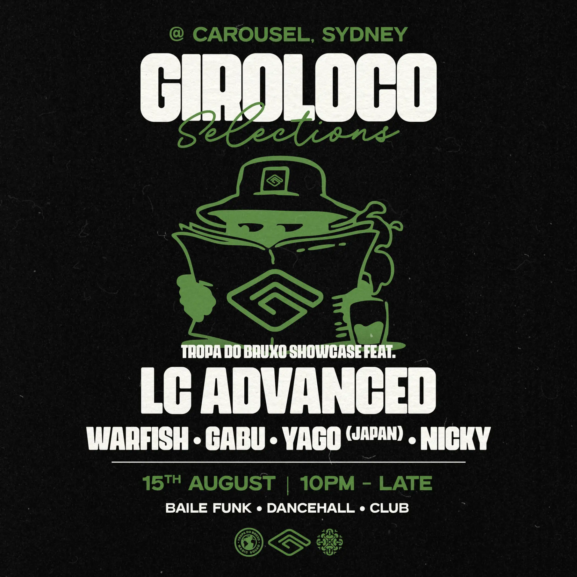GIROLOCO × KINGDOM flyer
